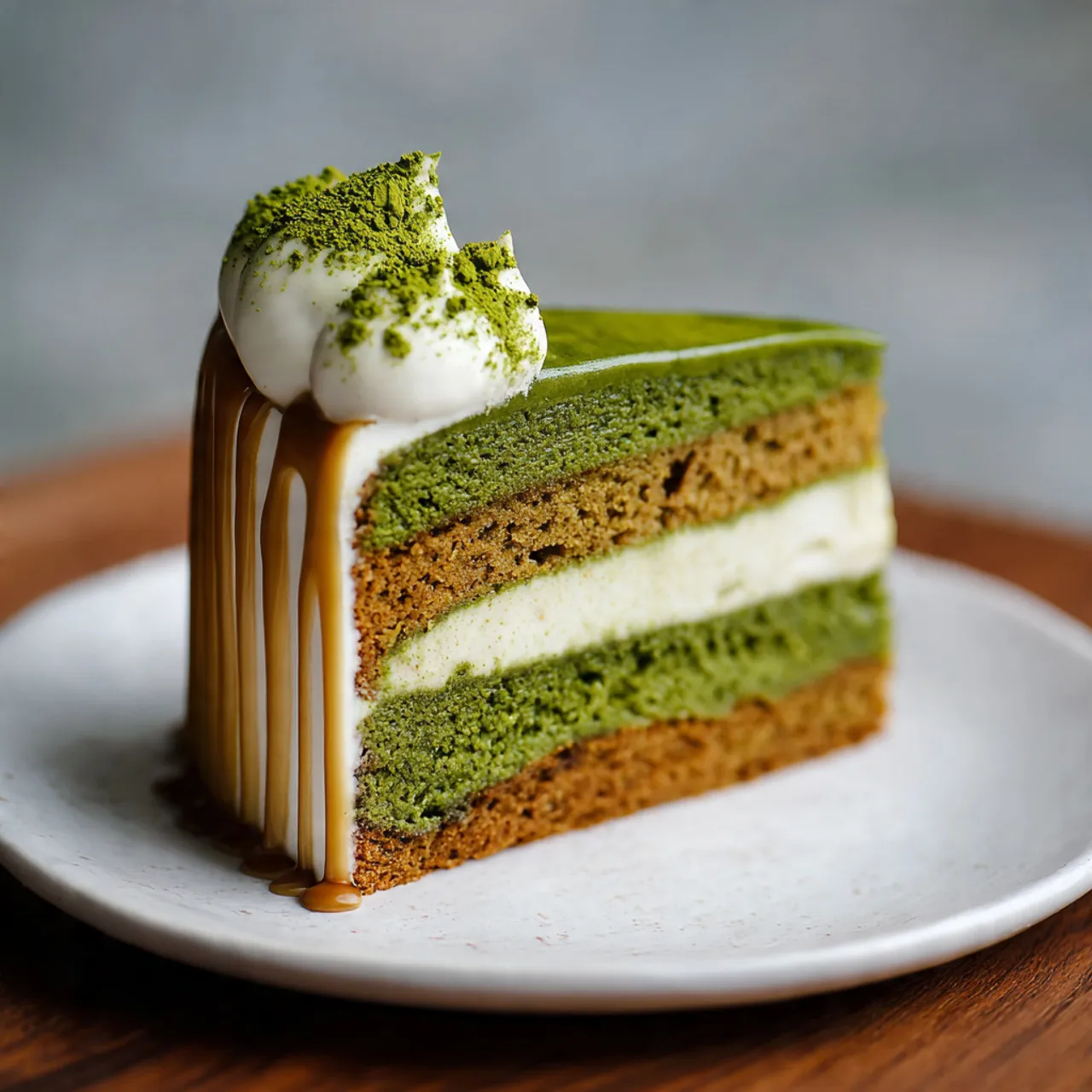 Japanese Matcha Cake